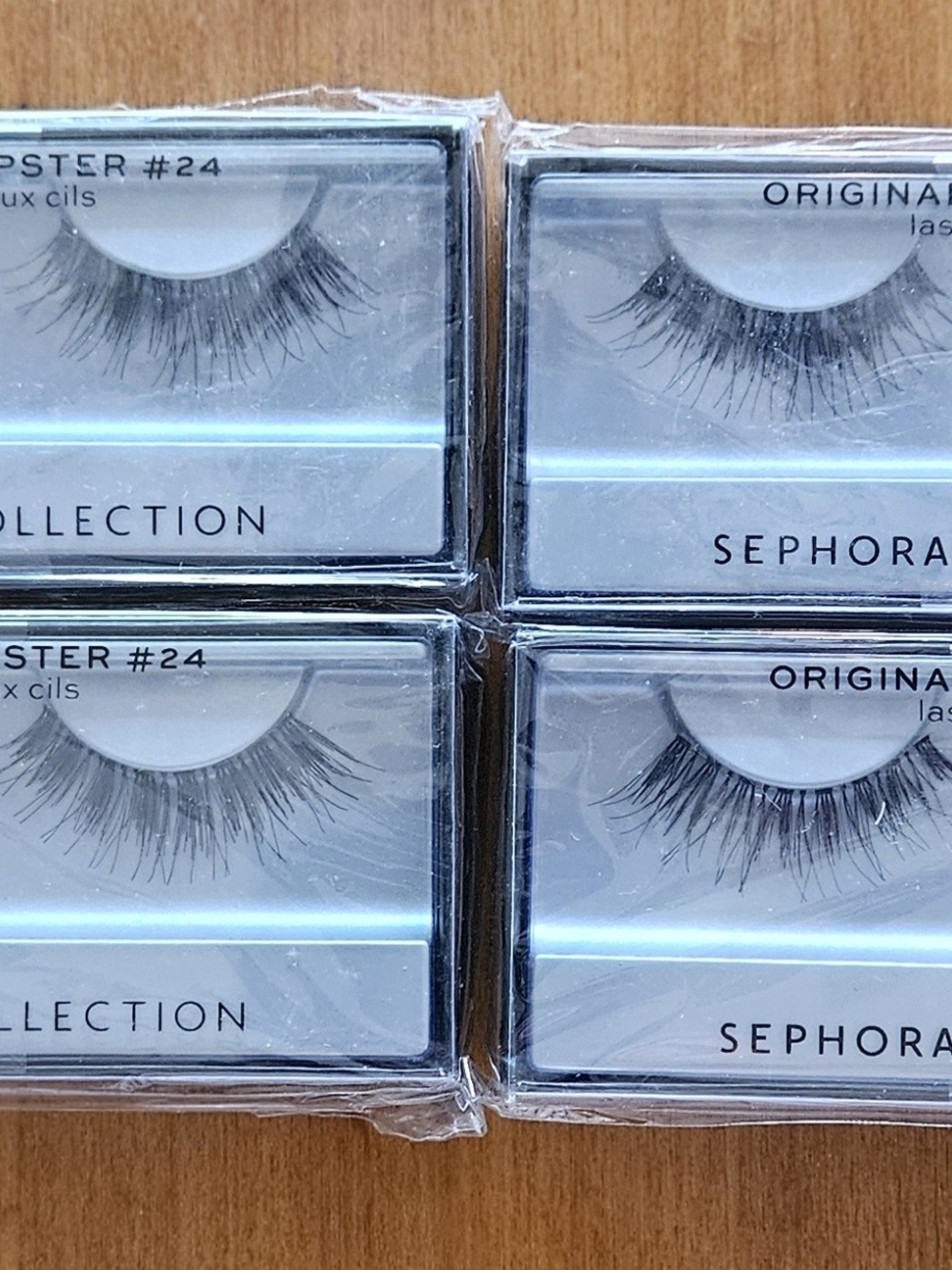 Sephora Black False Lashes - Original Hipster #24